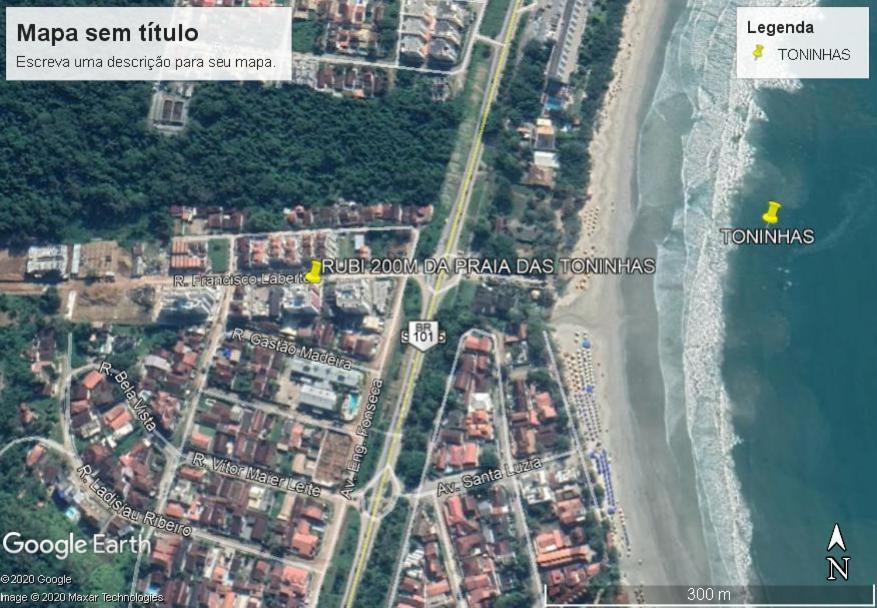 Rubi 101 - 100 Mts Da Praia أوباتوبا المظهر الخارجي الصورة